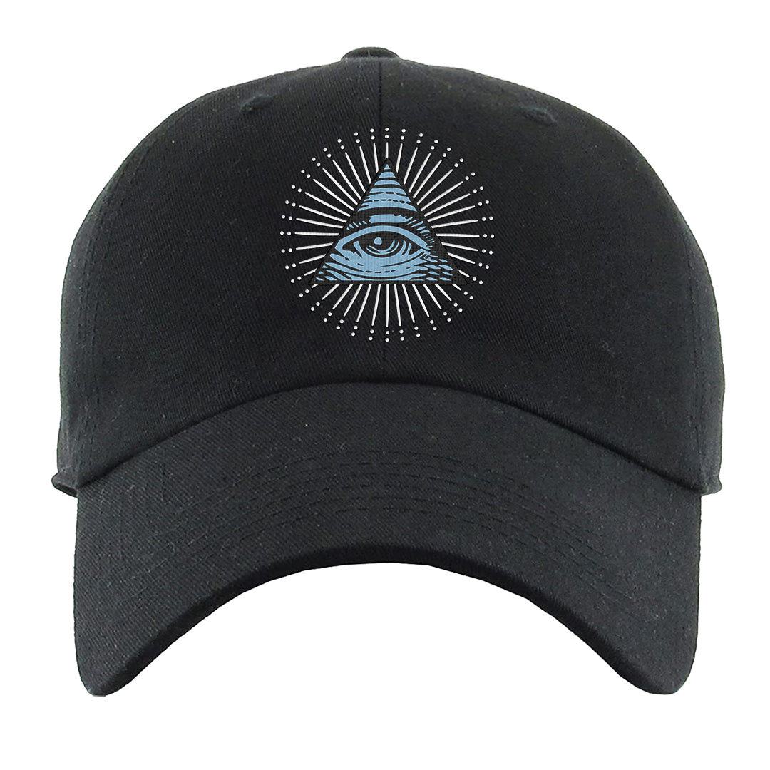 Concord Low 1s Dad Hat | All Seeing Eye, Black