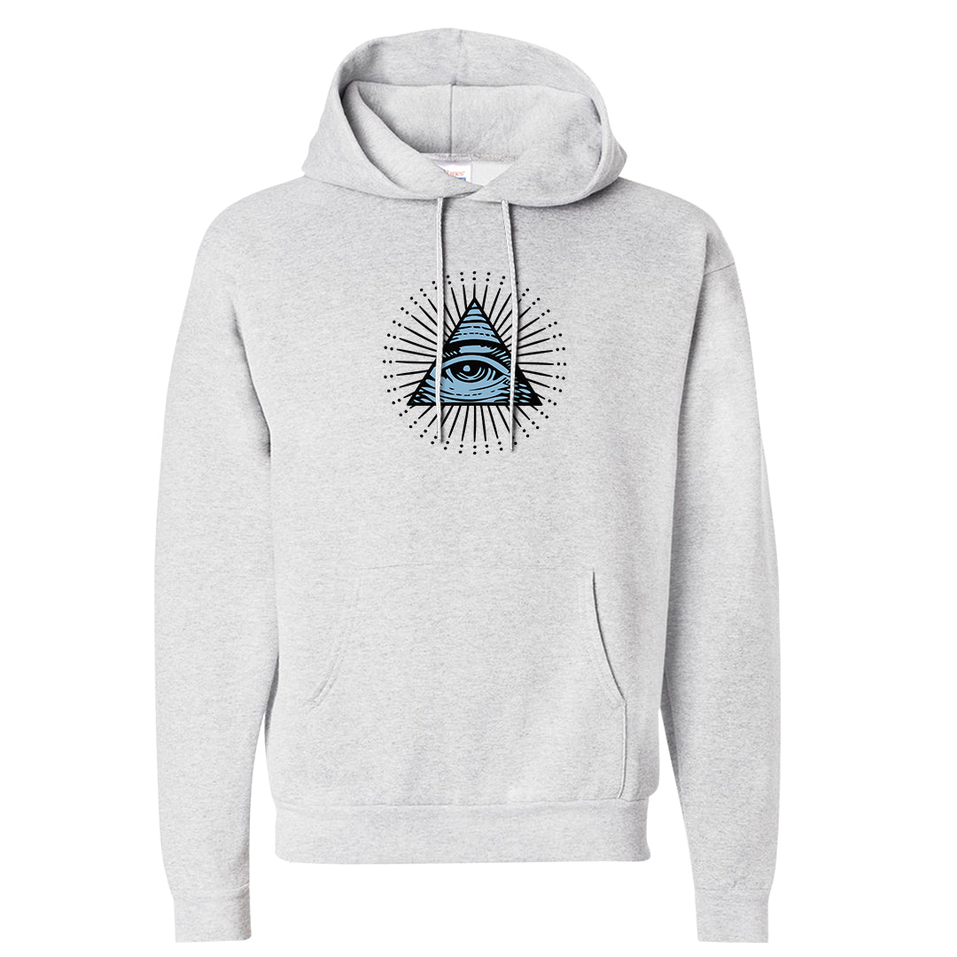 Concord Low 1s Hoodie | All Seeing Eye, Ash