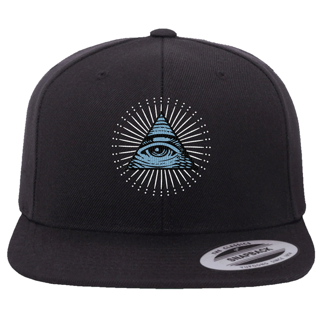 Concord Low 1s Snapback Hat | All Seeing Eye, Black