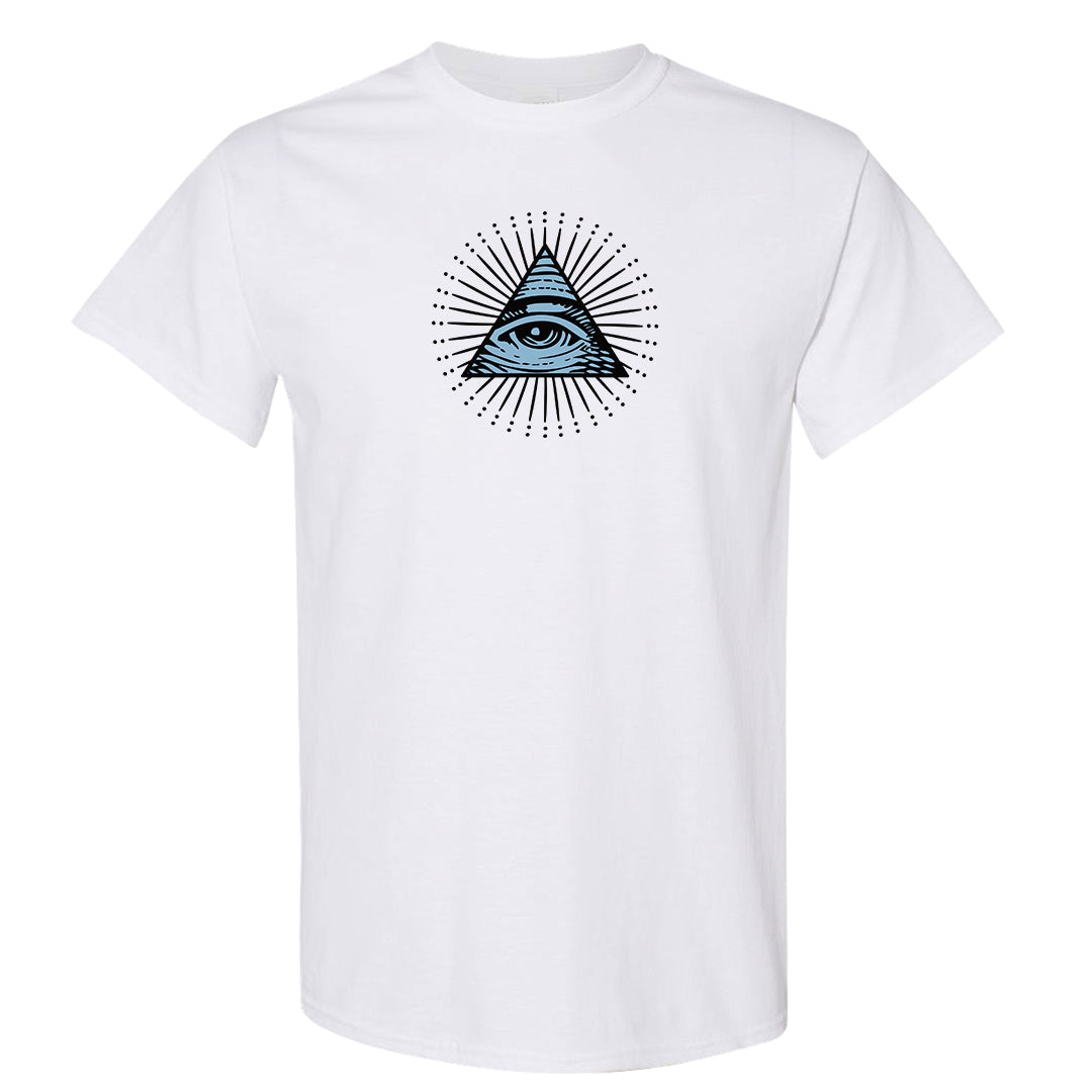 Concord Low 1s T Shirt | All Seeing Eye, White