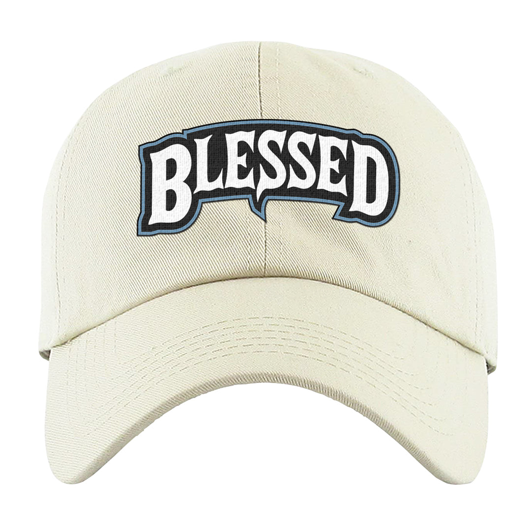 Concord Low 1s Dad Hat | Blessed Arch, White