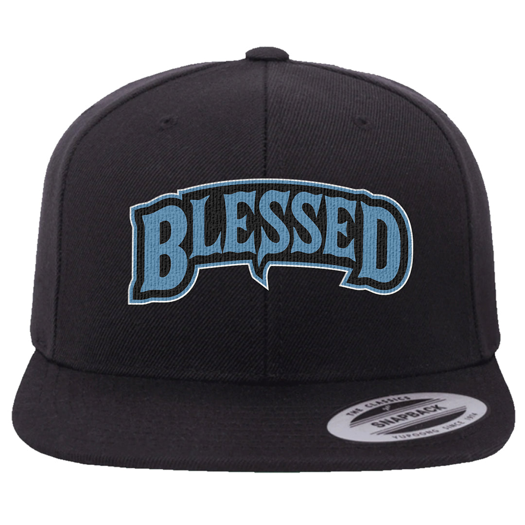 Concord Low 1s Snapback Hat | Blessed Arch, Black