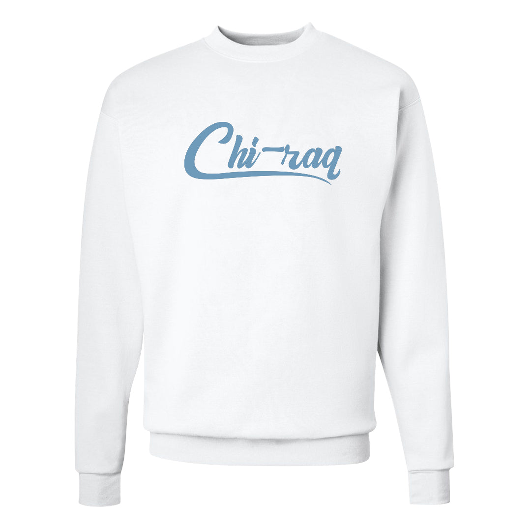 Concord Low 1s Crewneck Sweatshirt | Chiraq, White