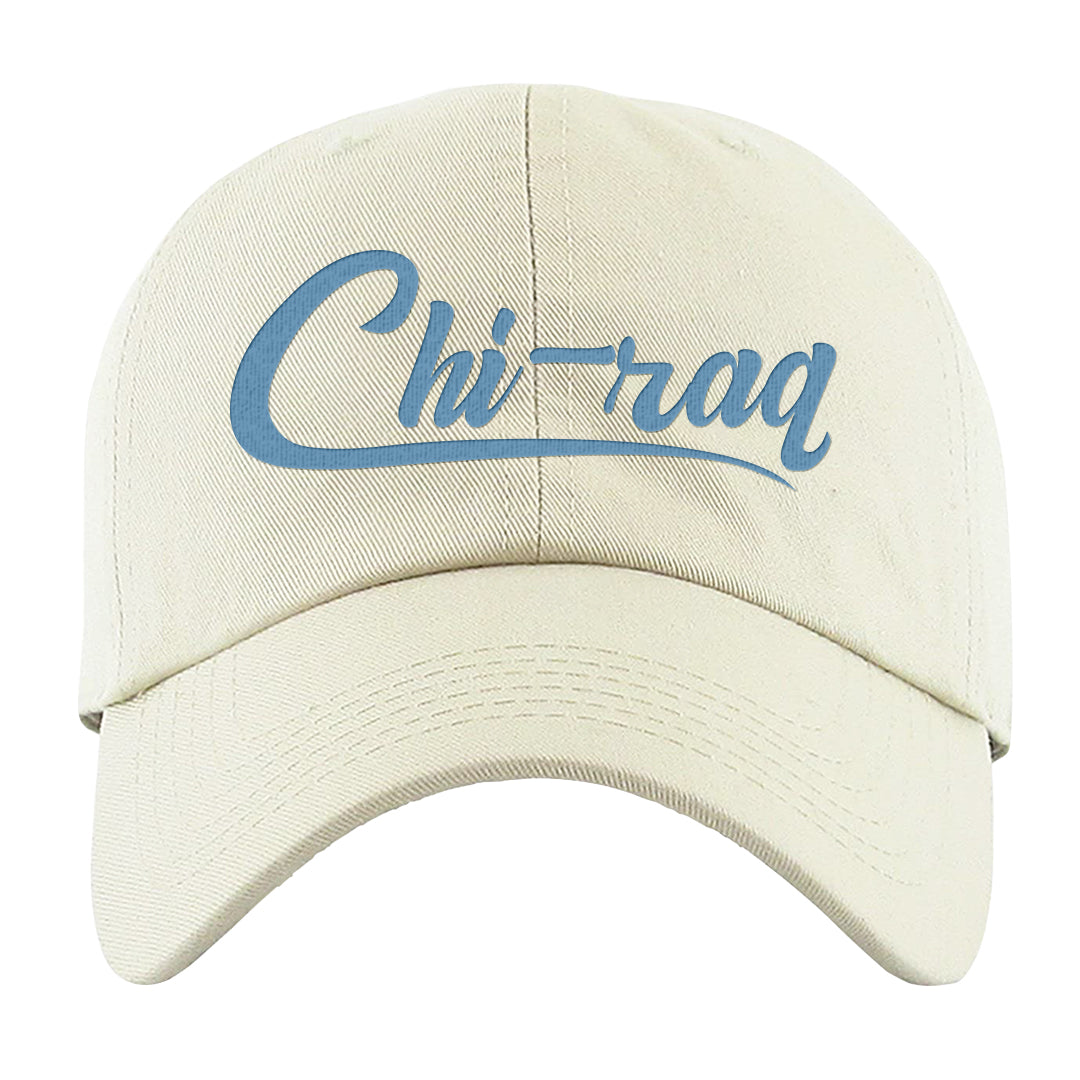 Concord Low 1s Dad Hat | Chiraq, White