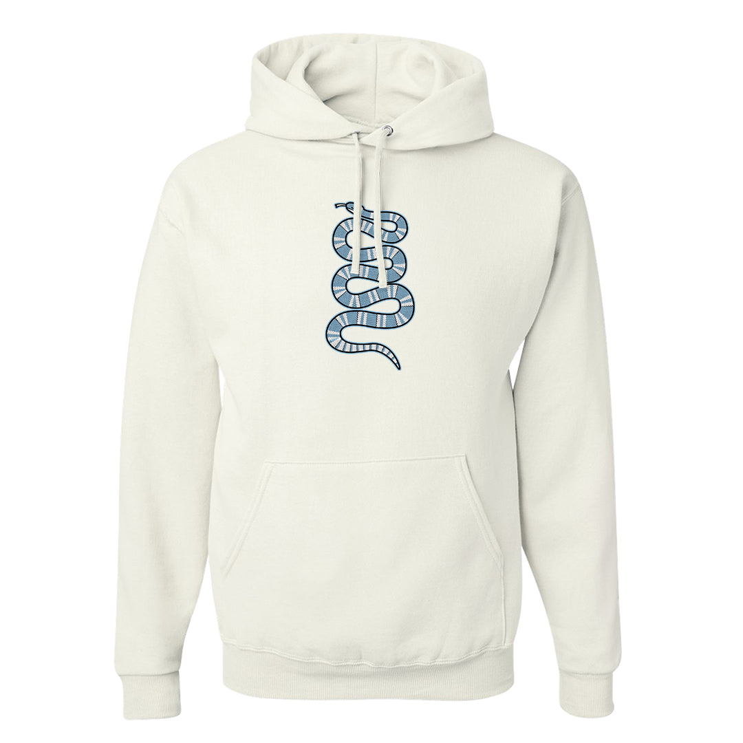 Concord Low 1s Hoodie | Coiled Snake, White