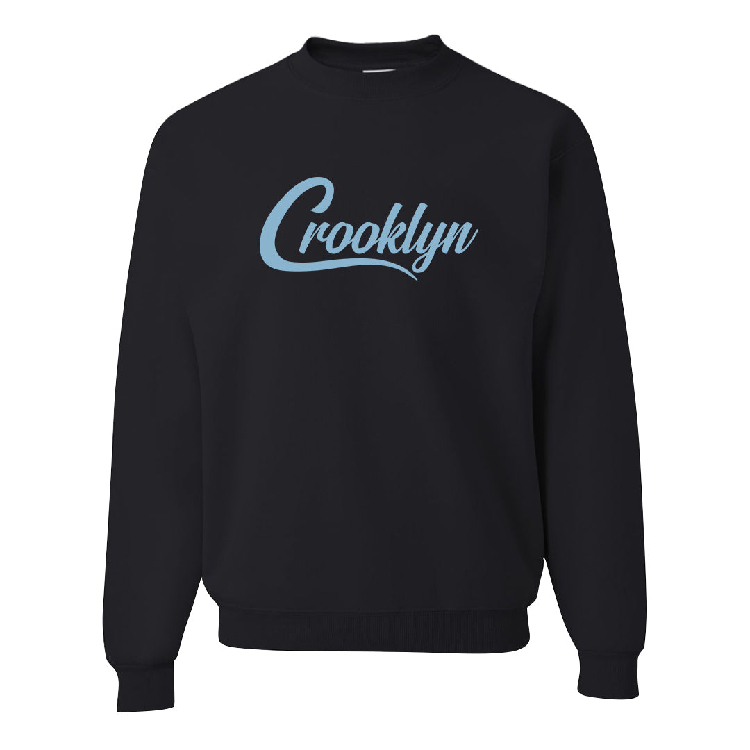 Concord Low 1s Crewneck Sweatshirt | Crooklyn, Black