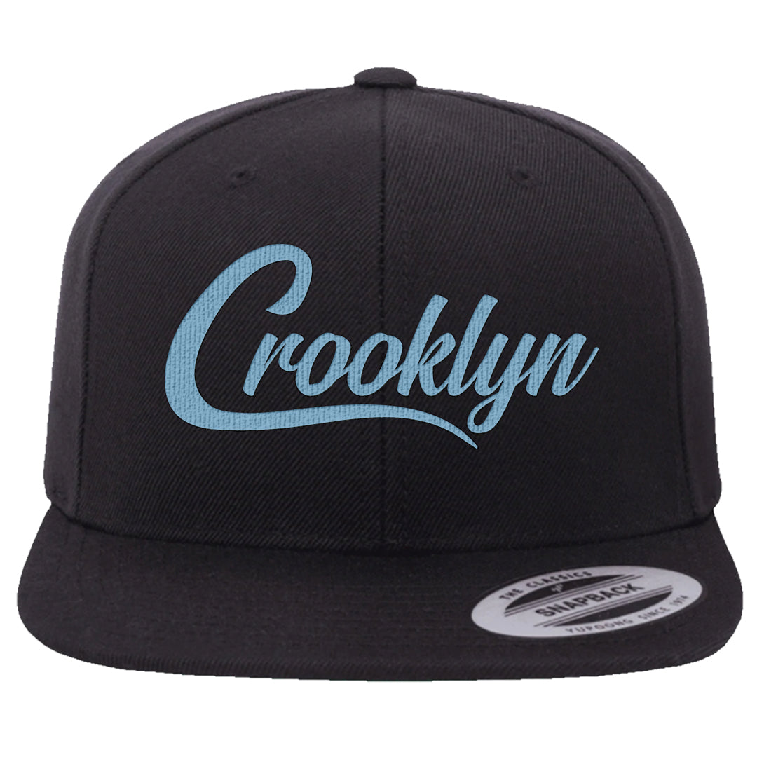 Concord Low 1s Snapback Hat | Crooklyn, Black