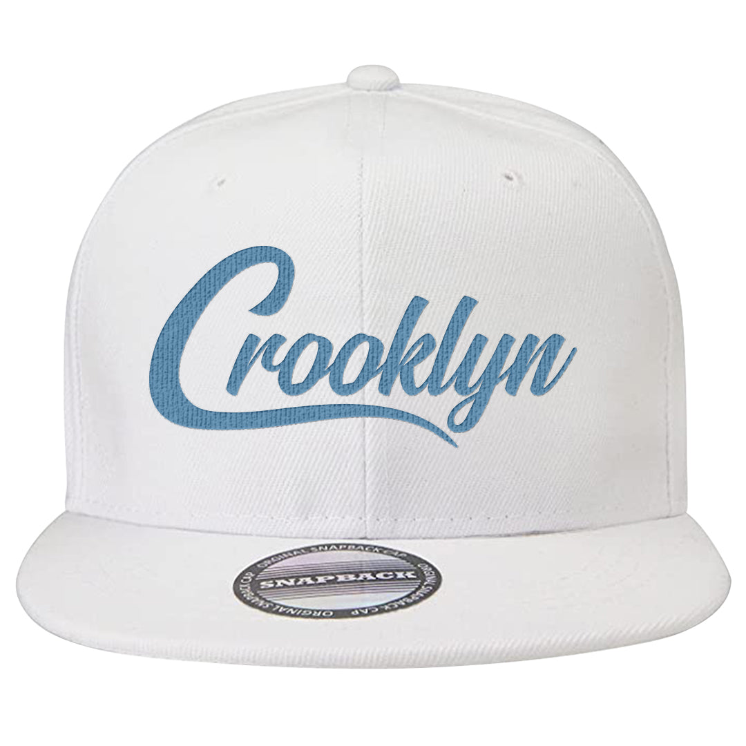 Concord Low 1s Snapback Hat | Crooklyn, White