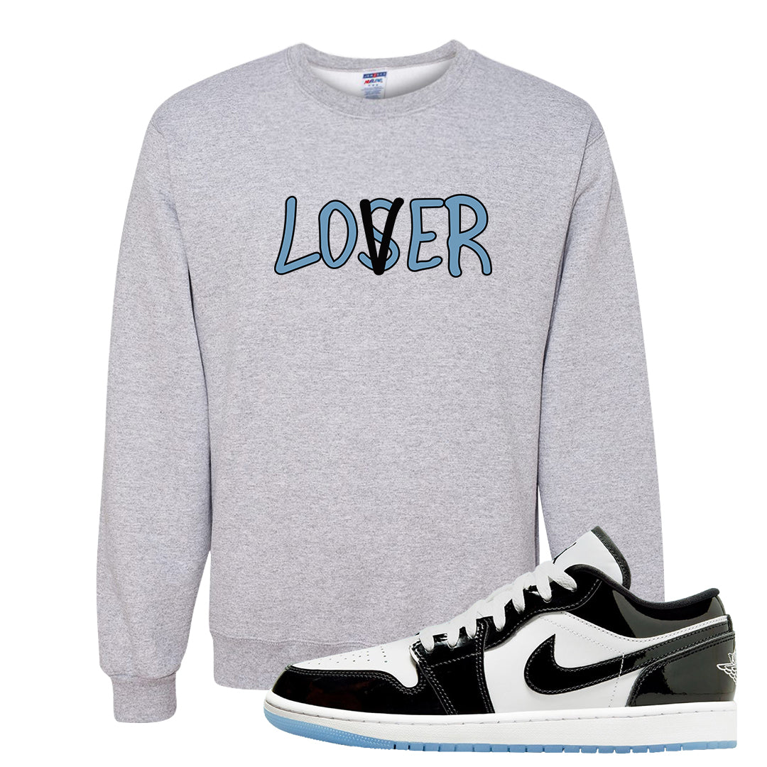 Concord Low 1s Crewneck Sweatshirt | Lover, Ash