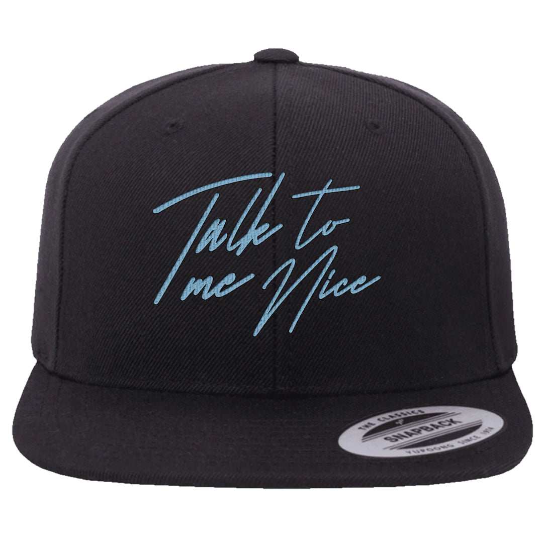 Concord Low 1s Snapback Hat | Talk To Me Nice, Black