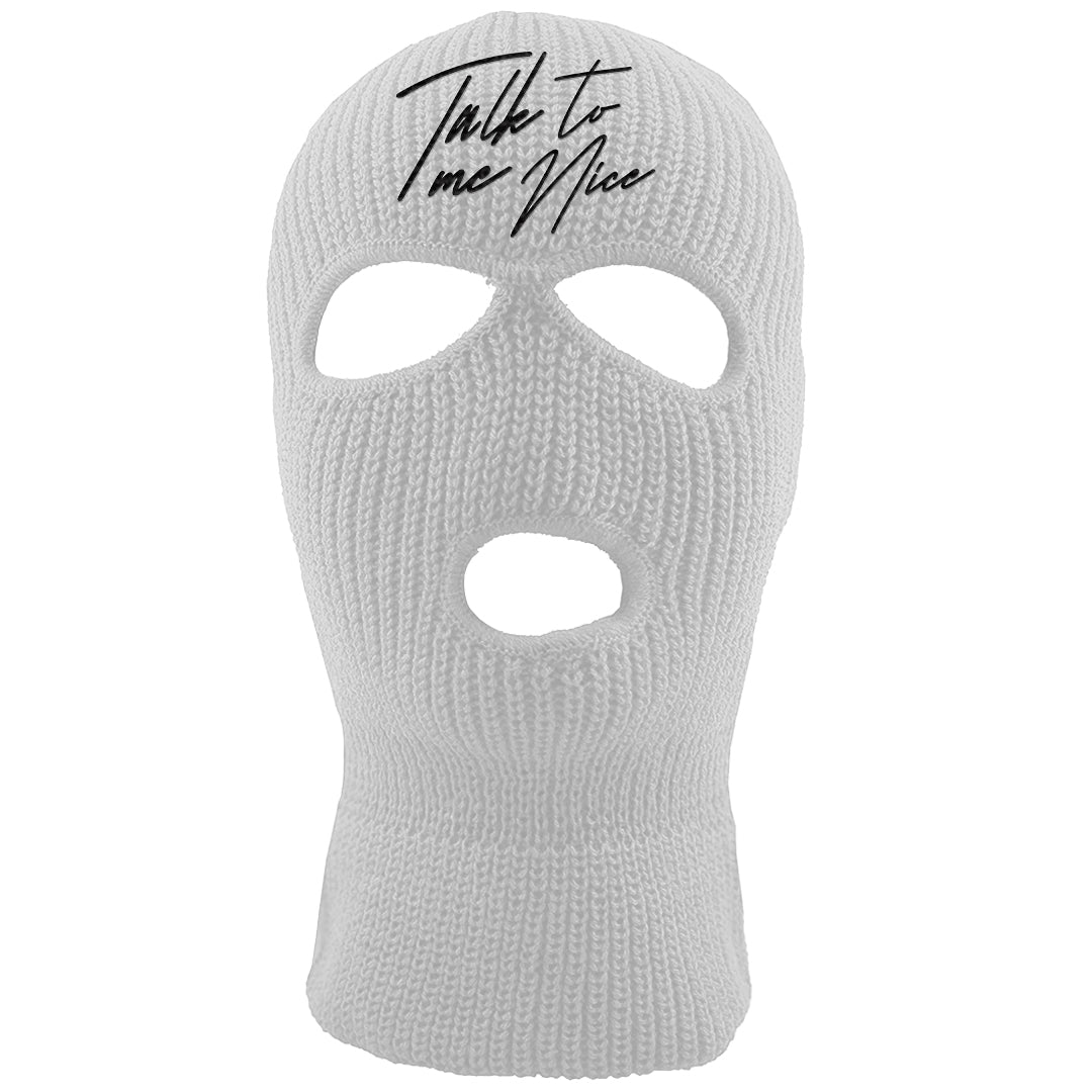 Concord Low 1s Ski Mask | Talk To Me Nice, White