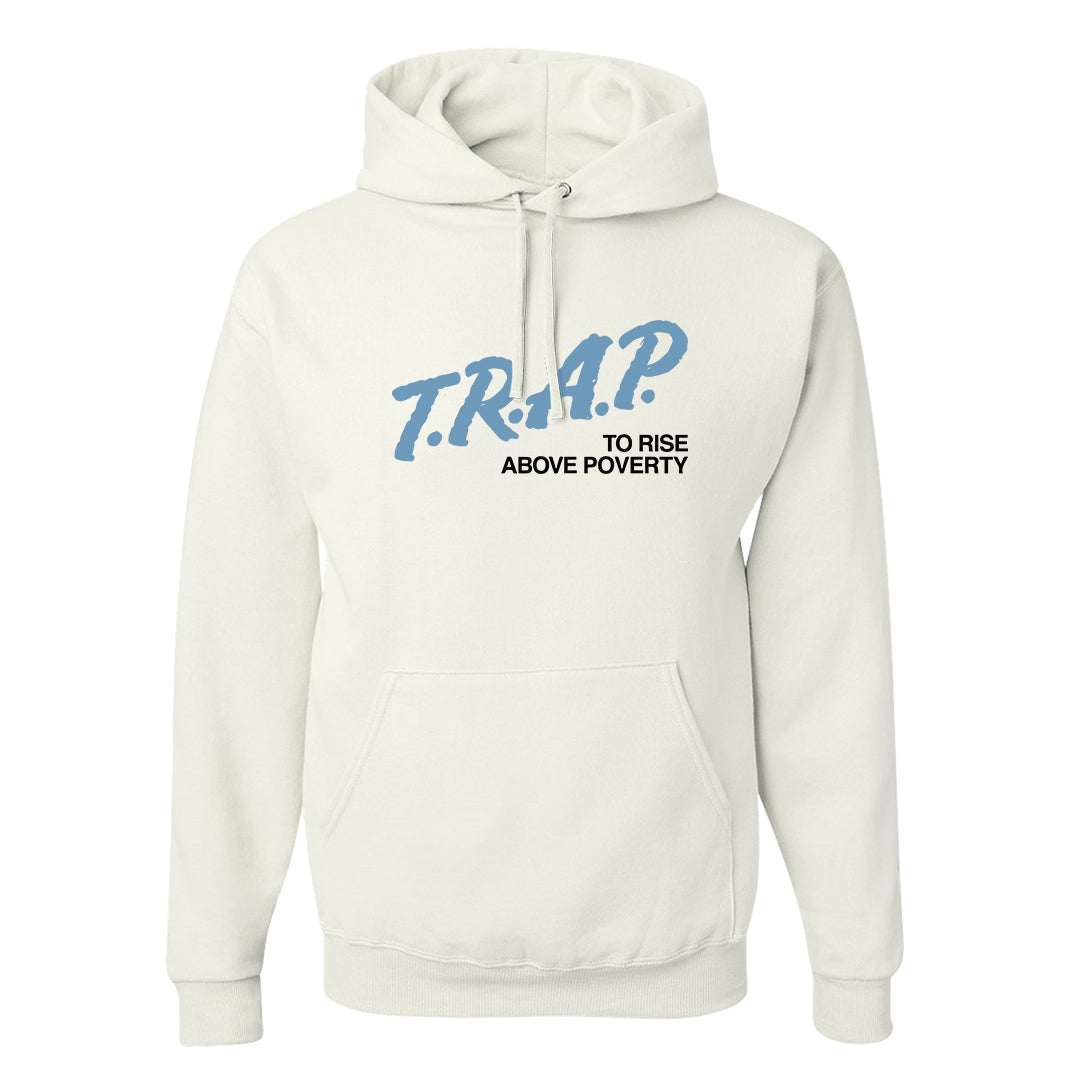 Concord Low 1s Hoodie | Trap To Rise Above Poverty, White