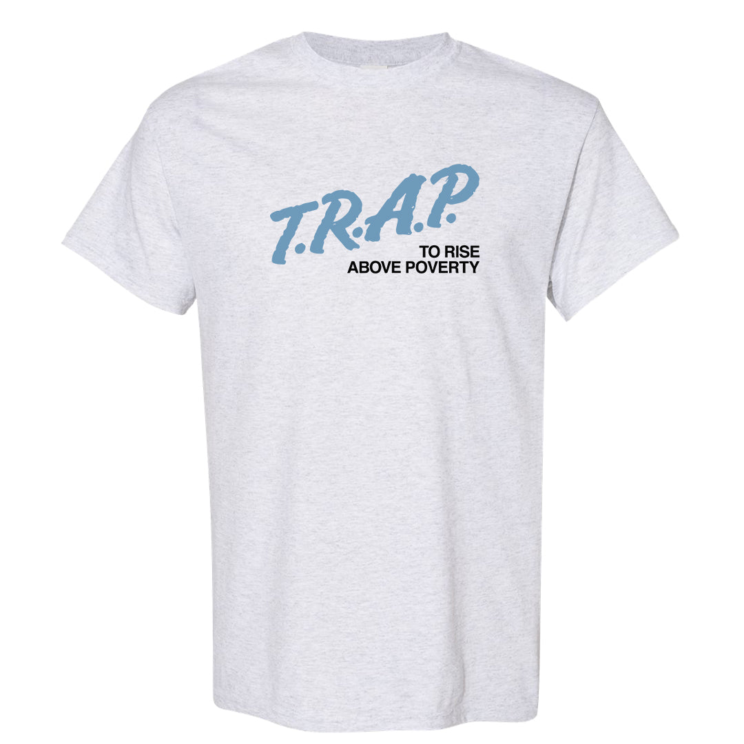 Concord Low 1s T Shirt | Trap To Rise Above Poverty, Ash