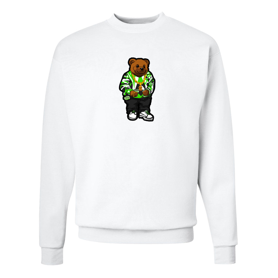 Golf Black Toe Low 1s Crewneck Sweatshirt | Sweater Bear, White