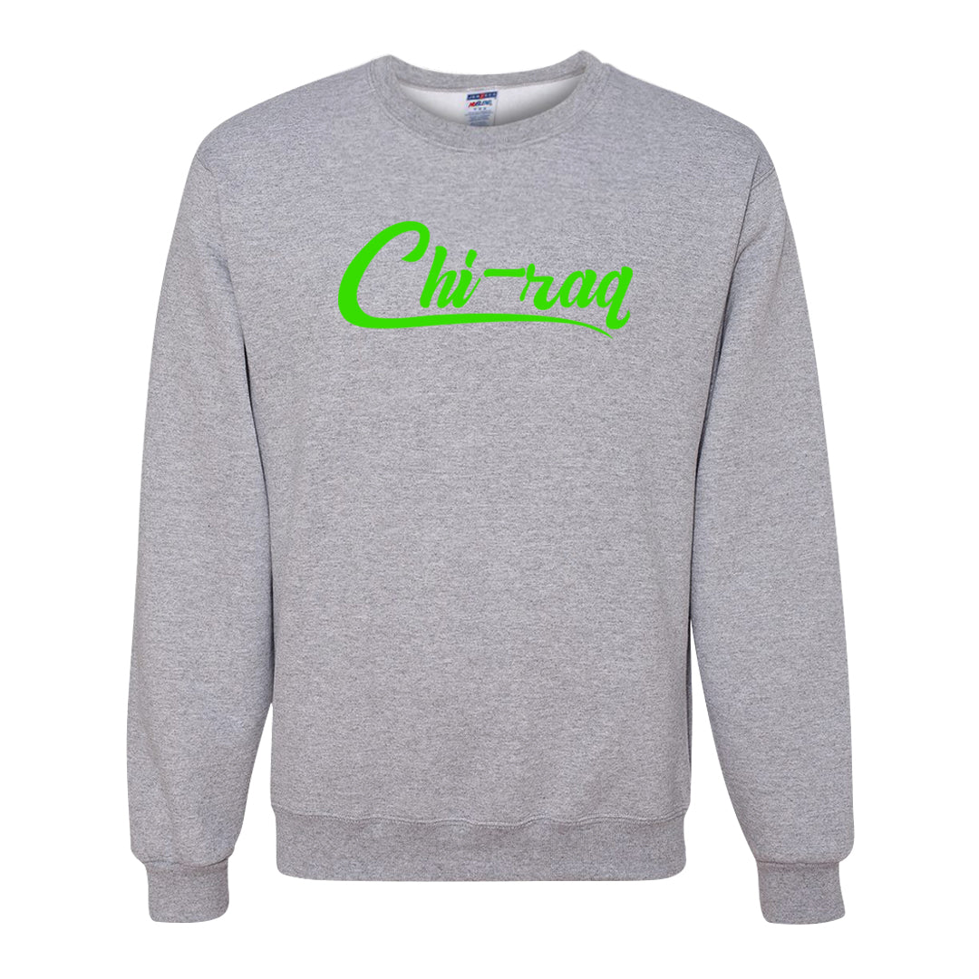 Golf Black Toe Low 1s Crewneck Sweatshirt | Chiraq, Ash