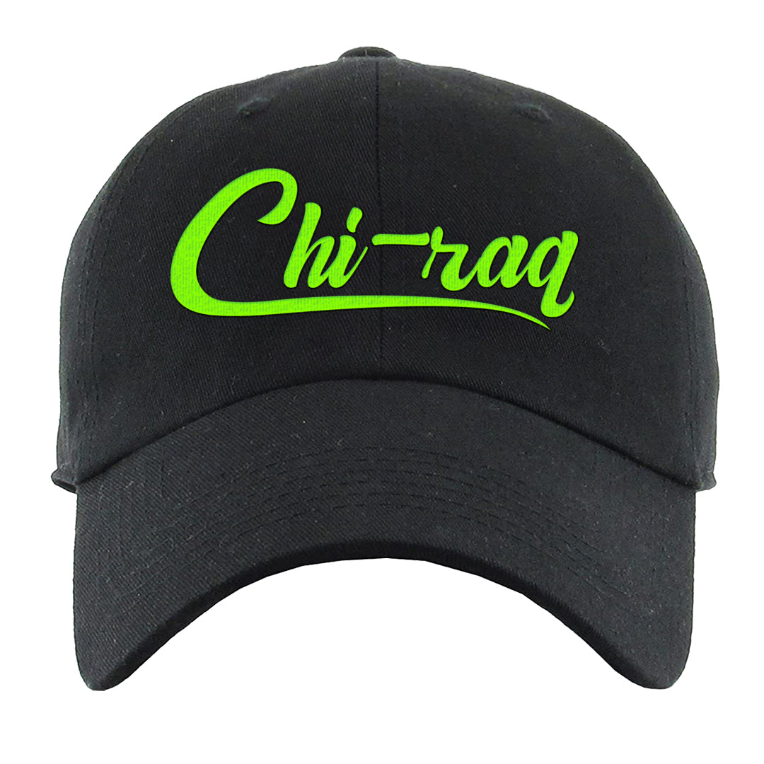 Golf Black Toe Low 1s Dad Hat | Chiraq, Black