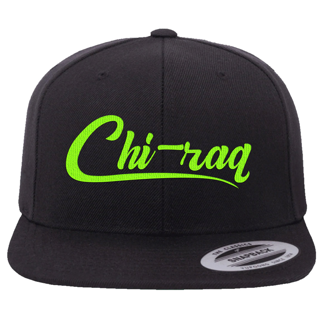 Golf Black Toe Low 1s Snapback Hat | Chiraq, Black