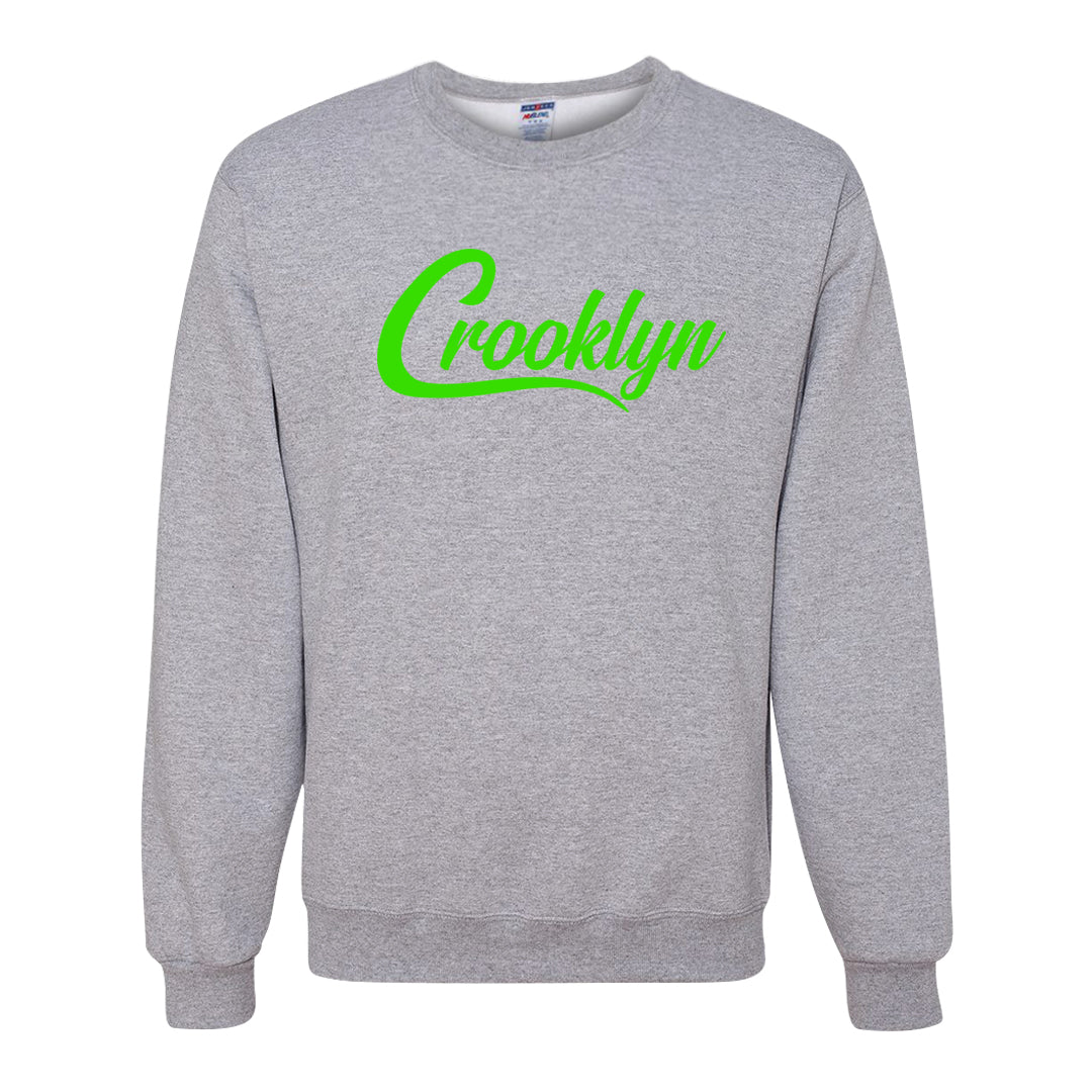 Golf Black Toe Low 1s Crewneck Sweatshirt | Crooklyn, Ash