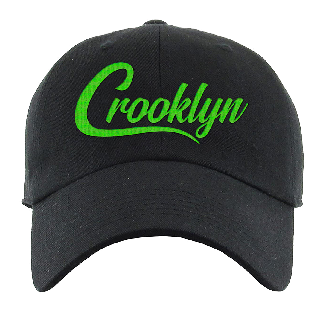 Golf Black Toe Low 1s Dad Hat | Crooklyn, Black