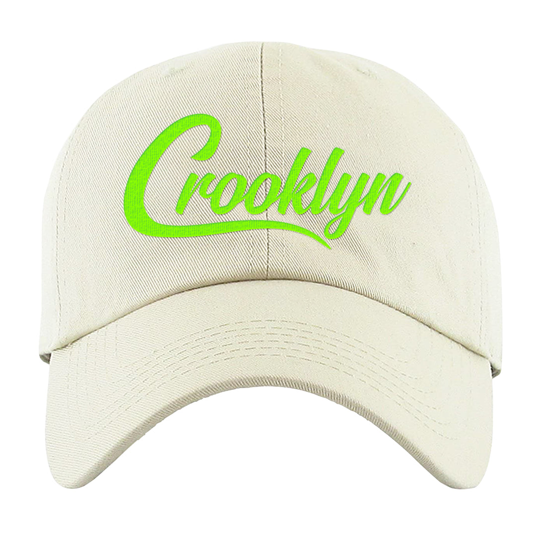 Golf Black Toe Low 1s Dad Hat | Crooklyn, White