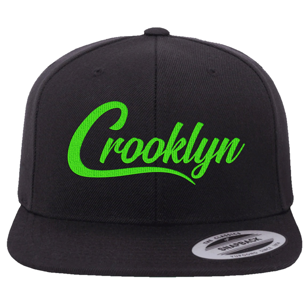 Golf Black Toe Low 1s Snapback Hat | Crooklyn, Black