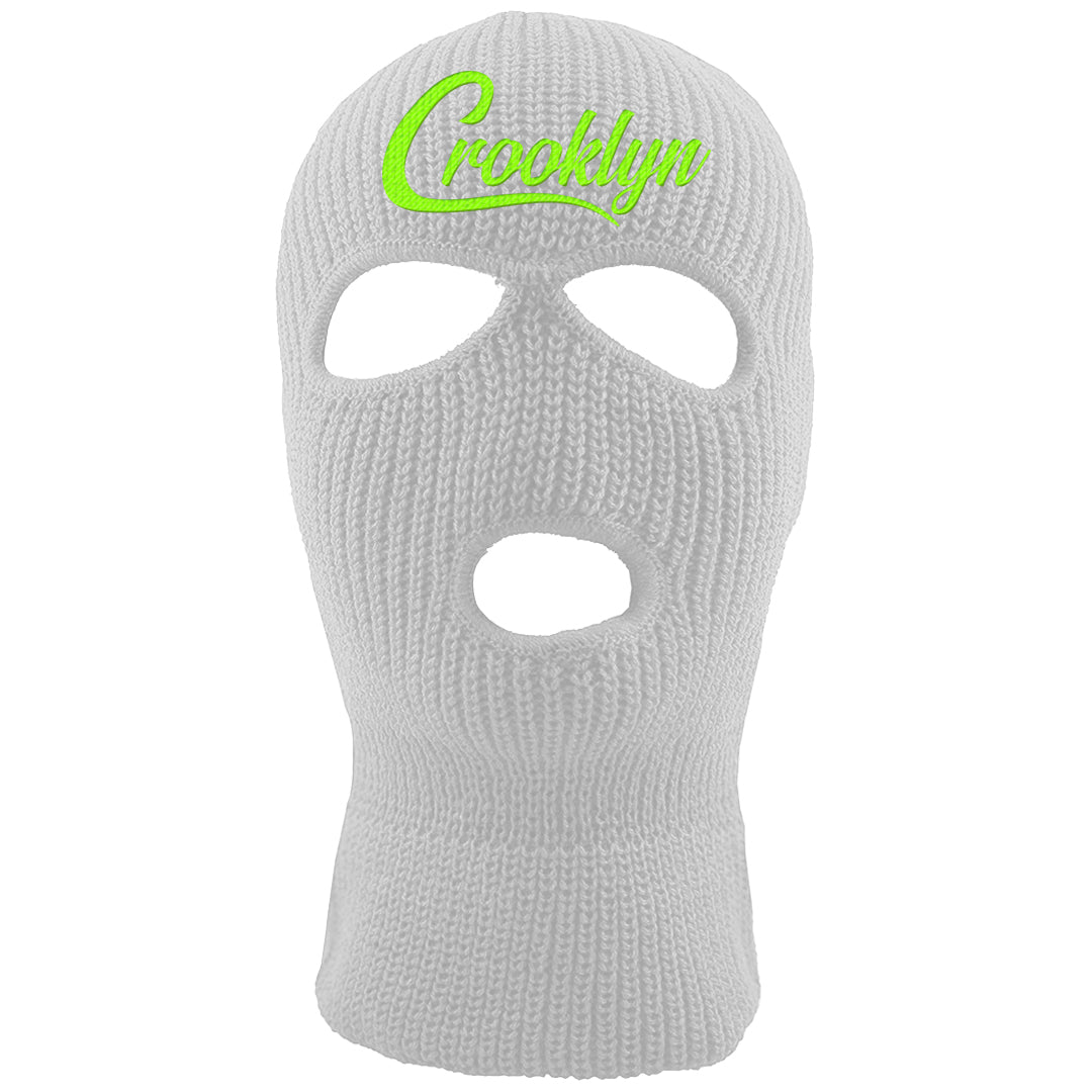 Golf Black Toe Low 1s Ski Mask | Crooklyn, White