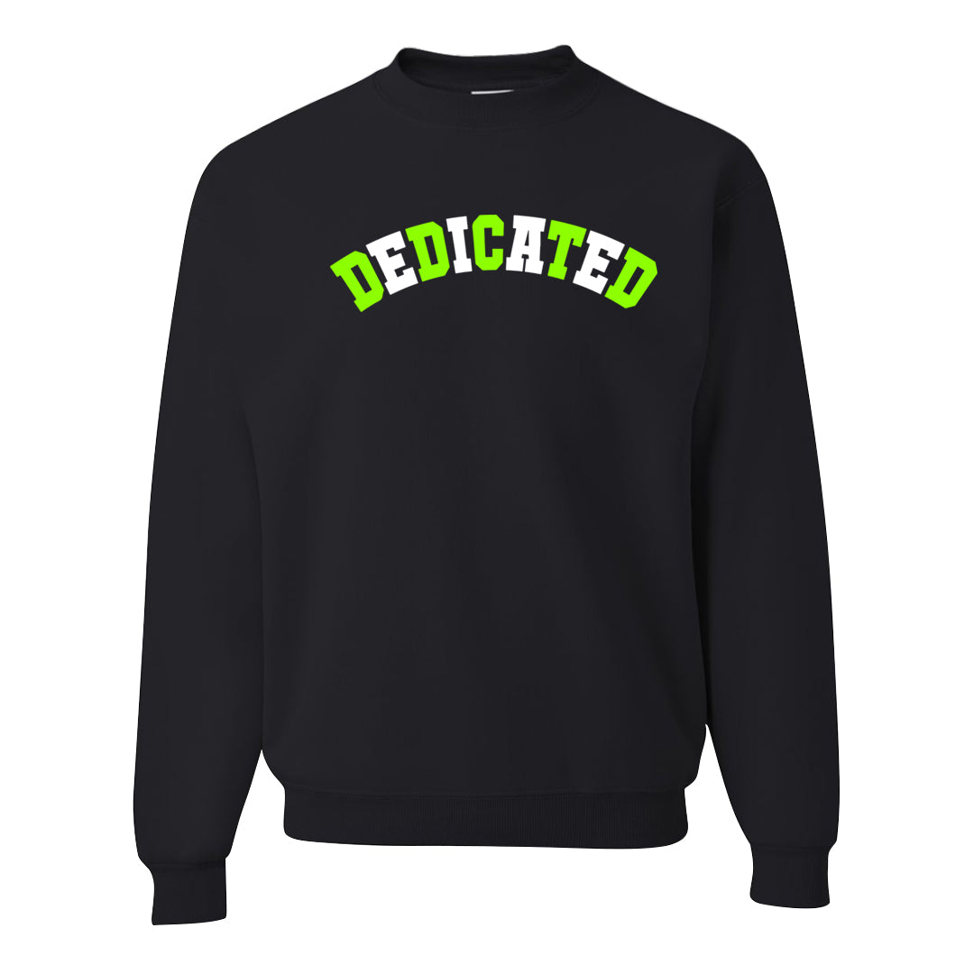 Golf Black Toe Low 1s Crewneck Sweatshirt | Dedicated, Black