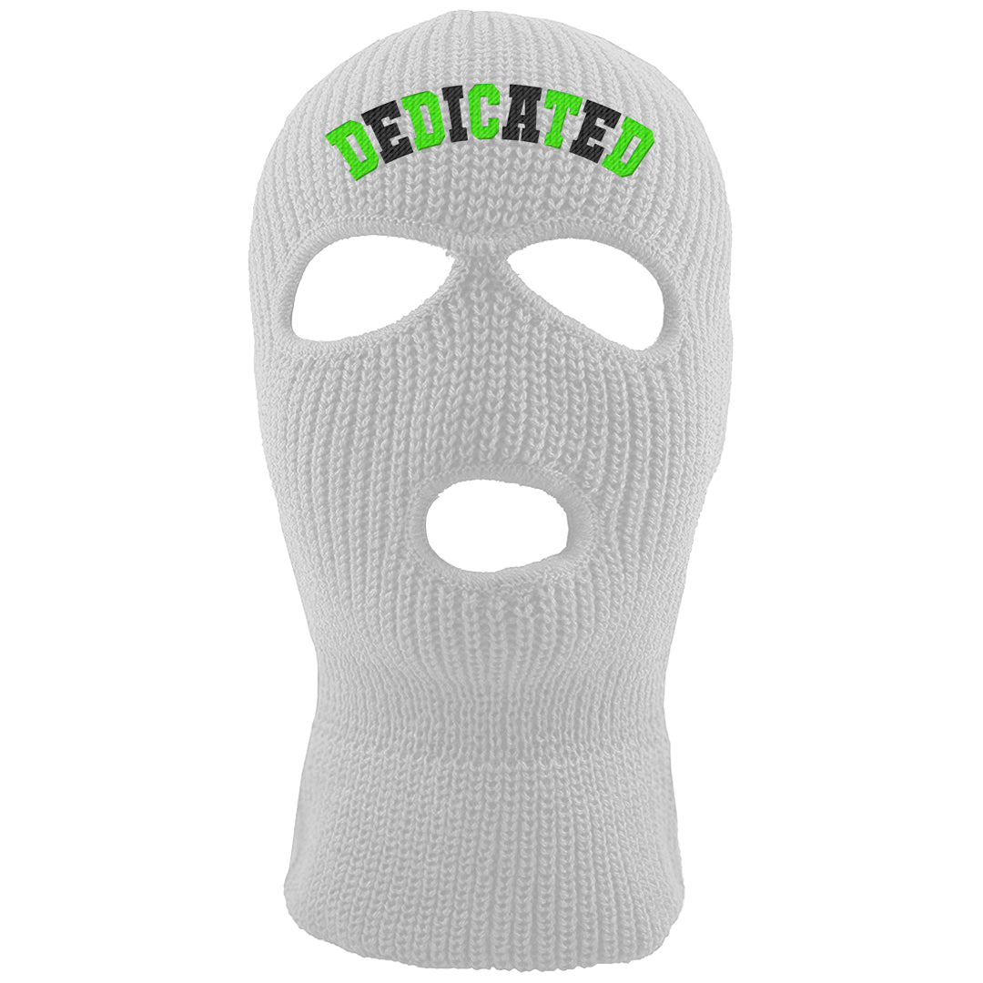 Golf Black Toe Low 1s Ski Mask | Dedicated, White