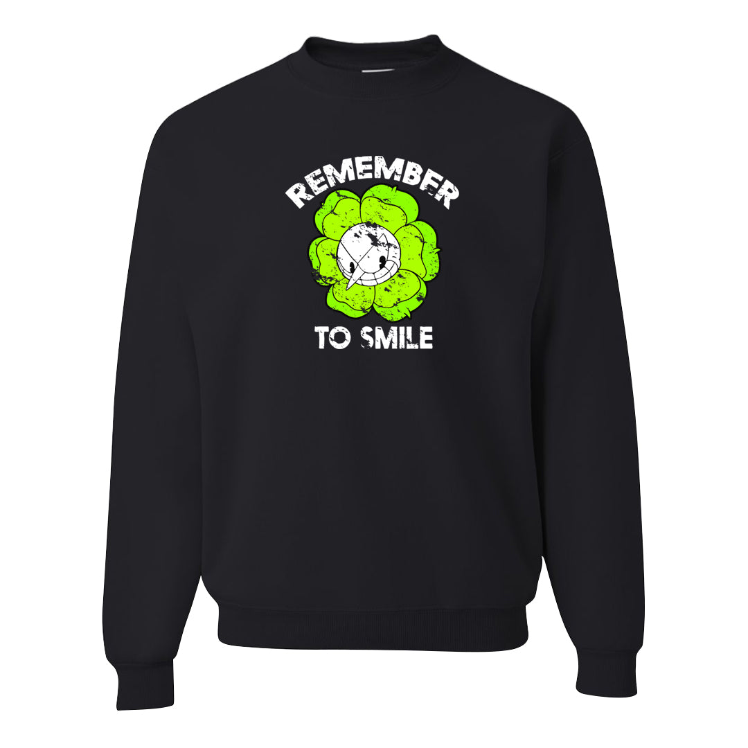 Golf Black Toe Low 1s Crewneck Sweatshirt | Remember To Smile, Black