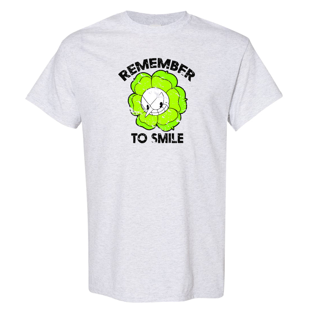 Golf Black Toe Low 1s T Shirt | Remember To Smile, Ash