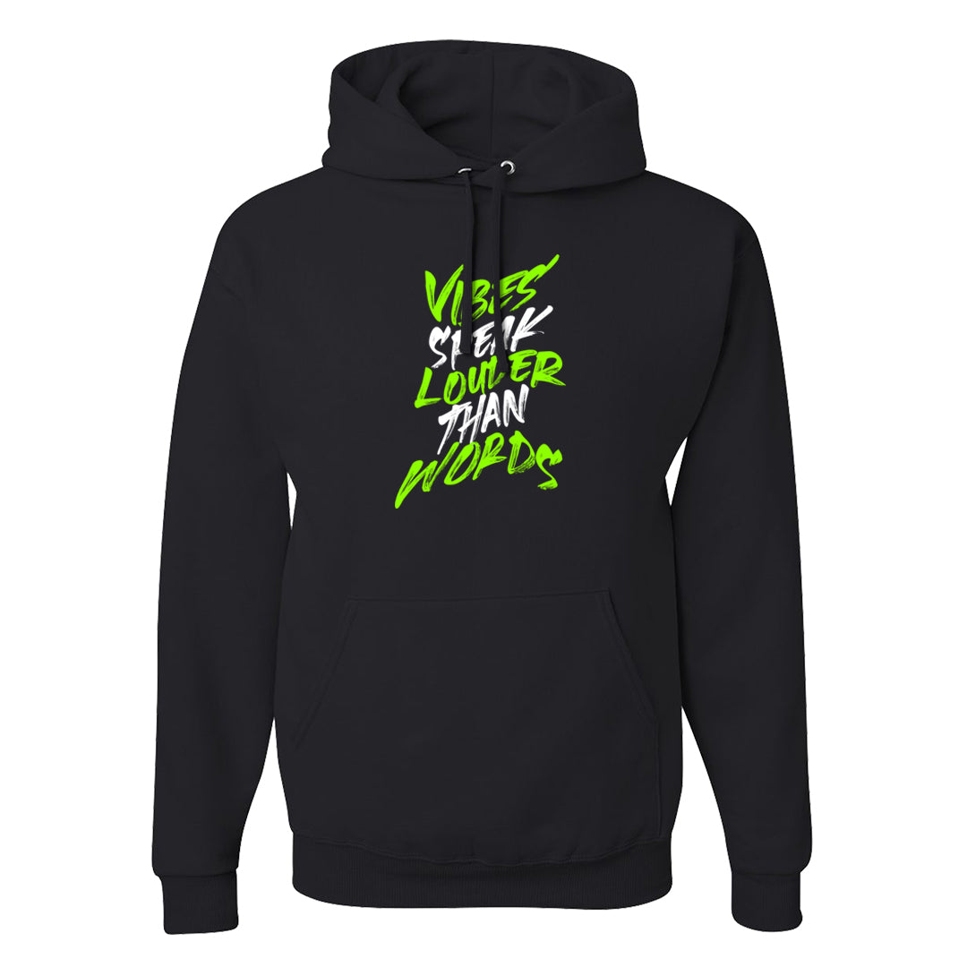 Golf Black Toe Low 1s Hoodie | Vibes Speak Louder Than Words, Black