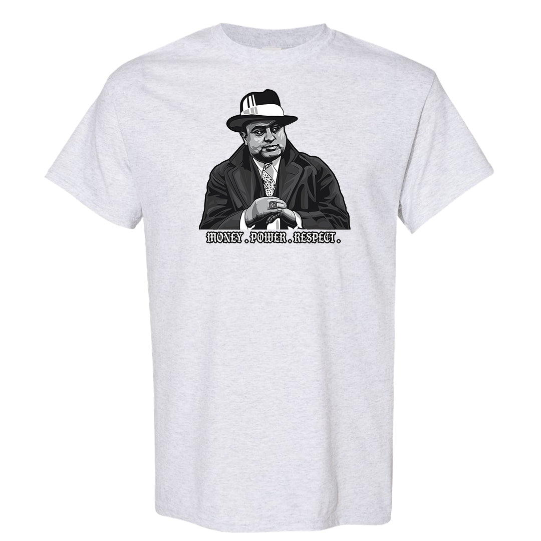 Homage Split Black White Low 1s T Shirt | Capone Illustration, Ash