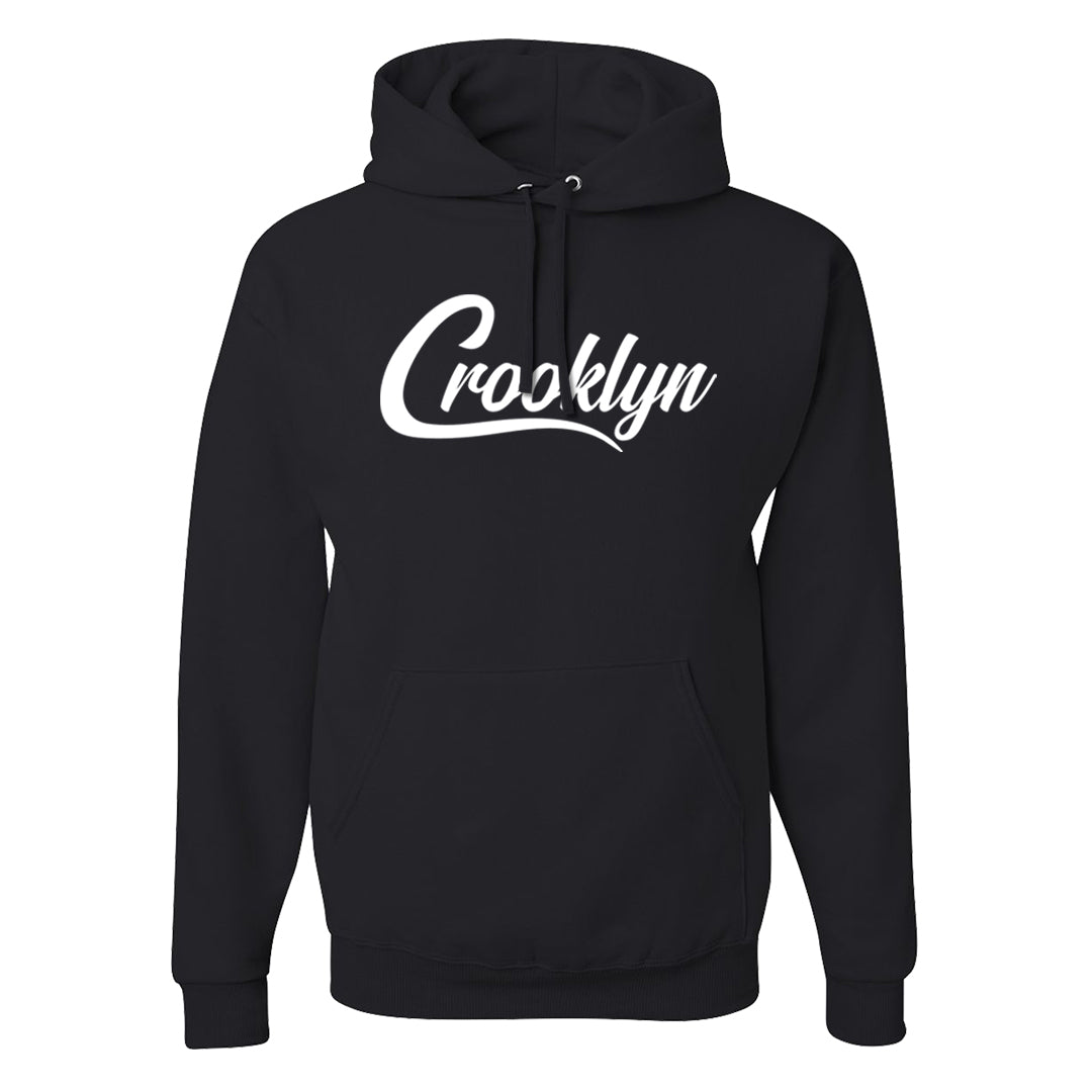 Homage Split Black White Low 1s Hoodie | Crooklyn, Black