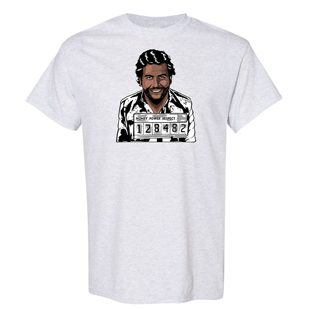 Homage Split Black White Low 1s T Shirt | Escobar Illustration, Ash