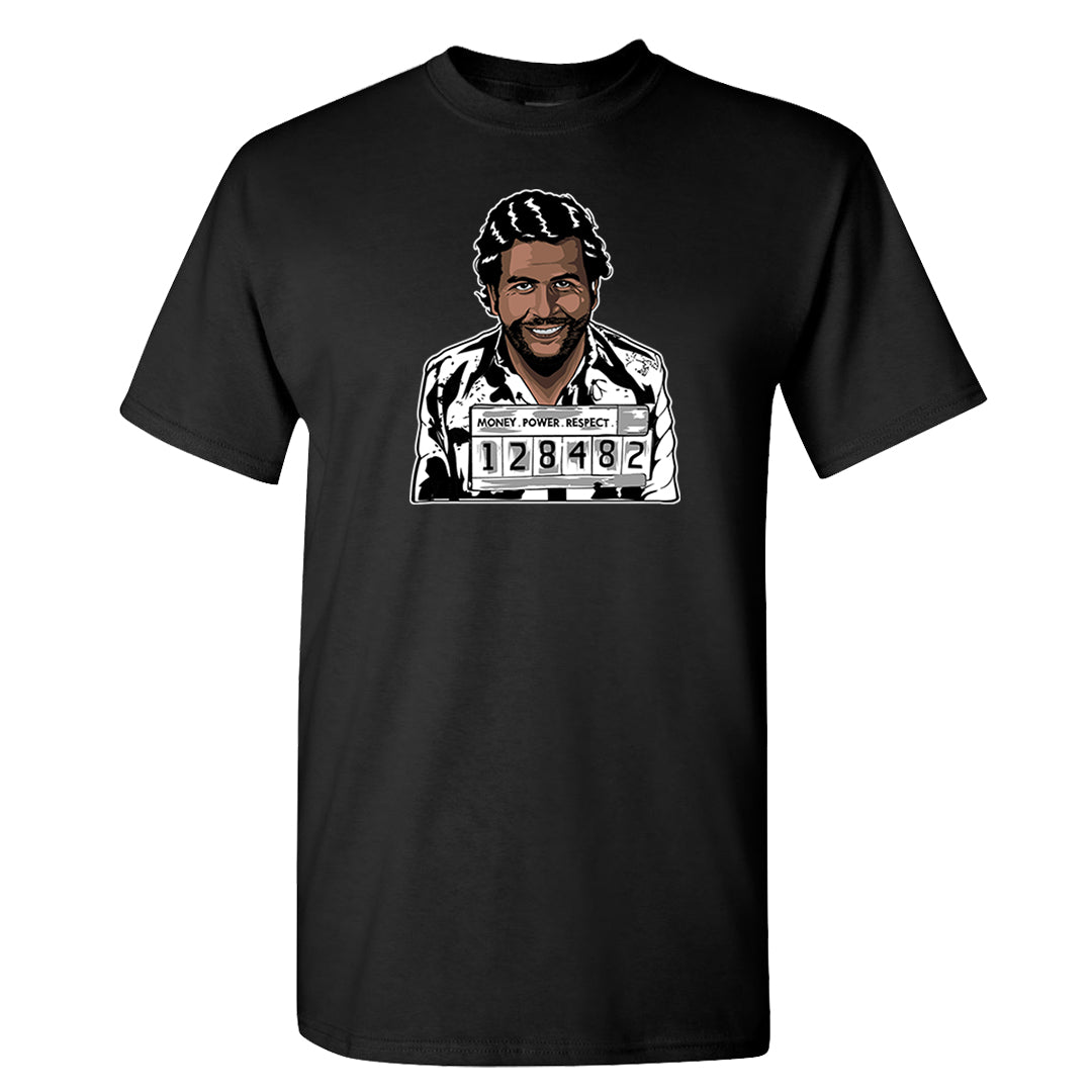 Homage Split Black White Low 1s T Shirt | Escobar Illustration, Black