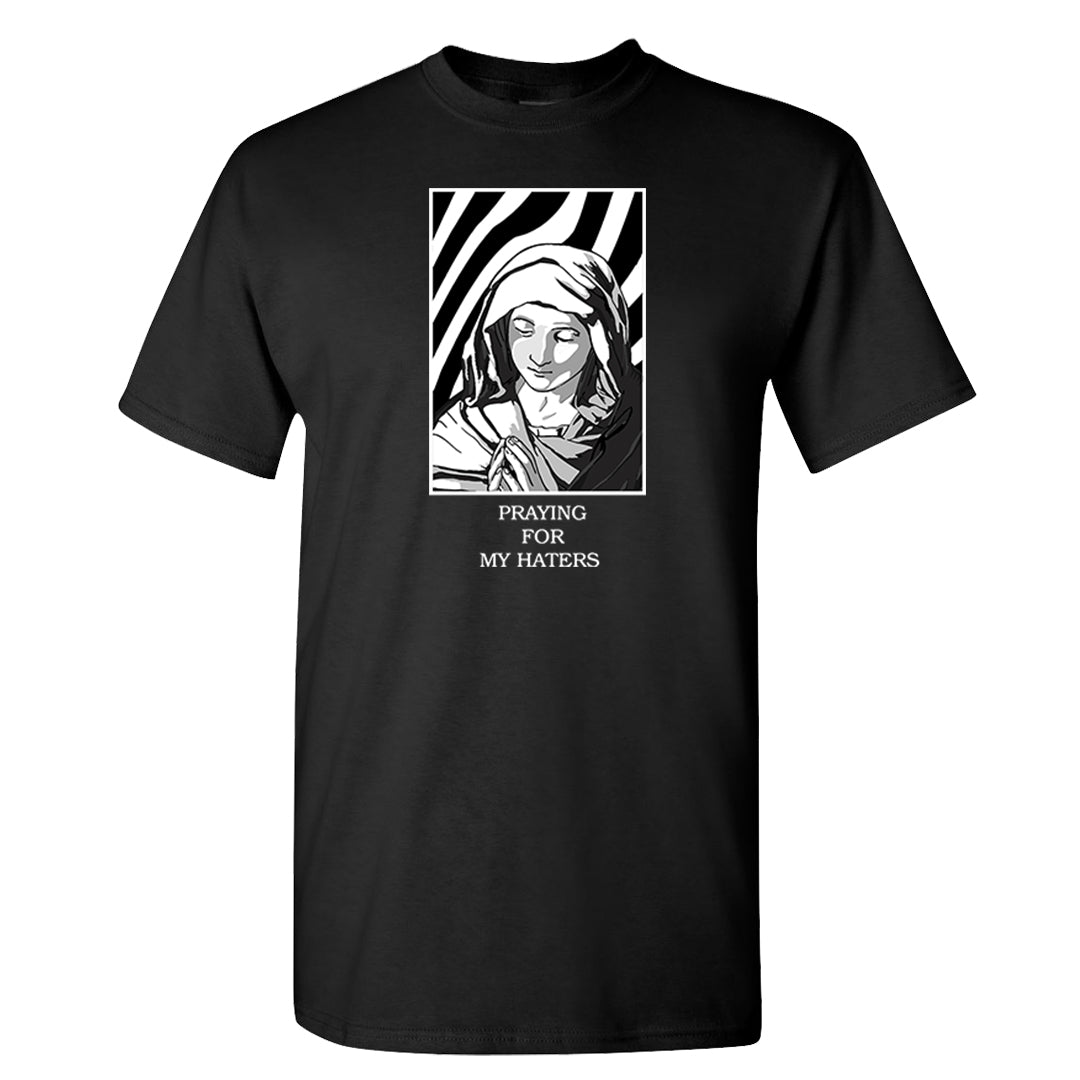 Homage Split Black White Low 1s T Shirt | God Told Me, Black