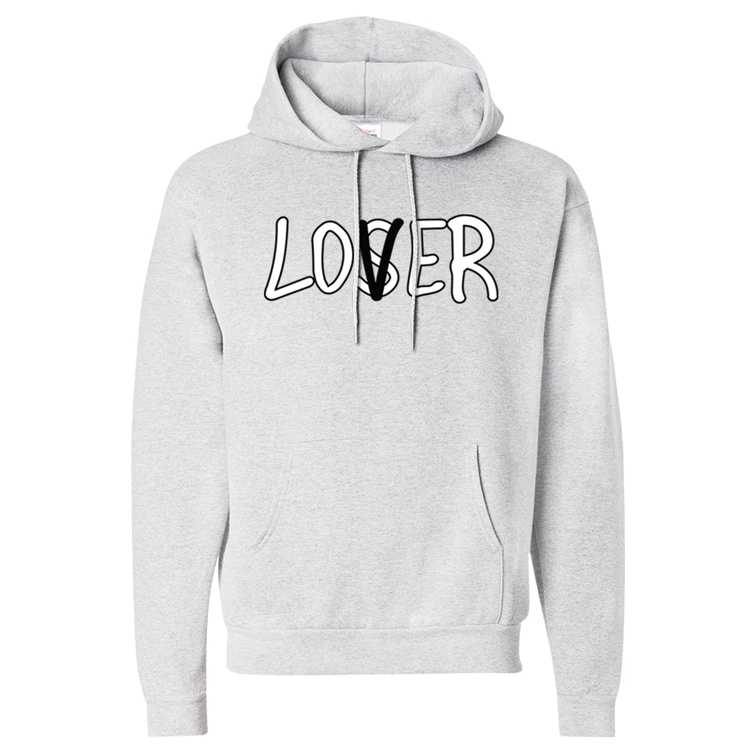 Homage Split Black White Low 1s Hoodie | Lover, Ash