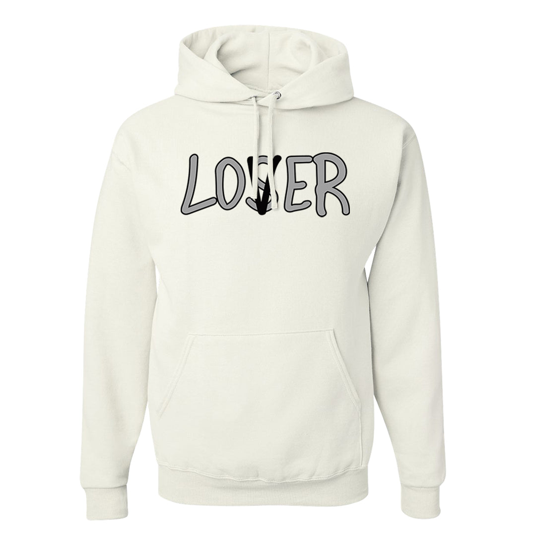 Homage Split Black White Low 1s Hoodie | Lover, White