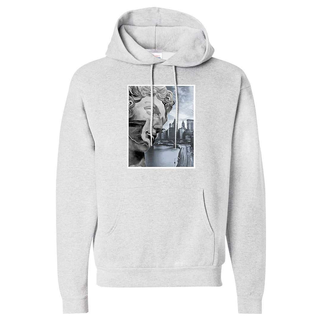 Homage Split Black White Low 1s Hoodie | Miguel, Ash