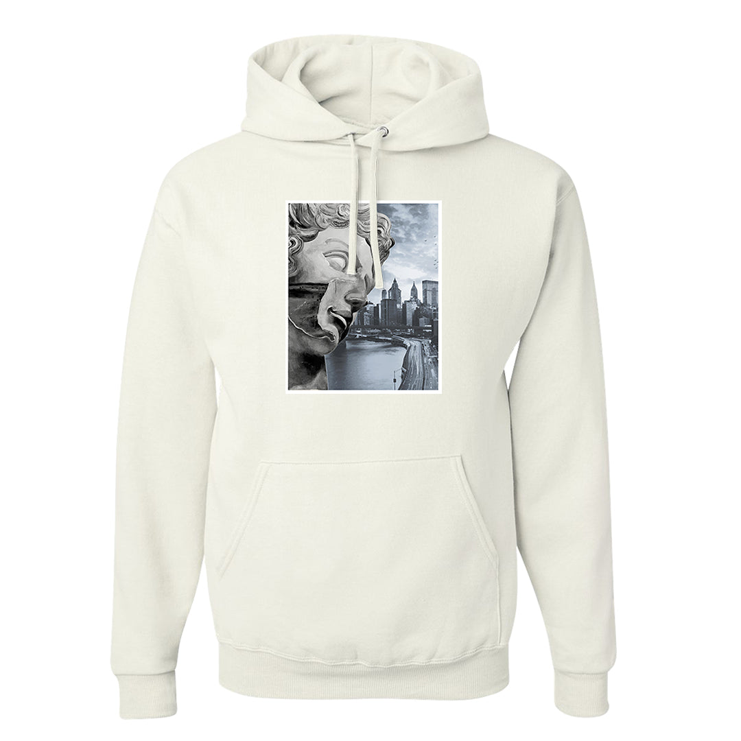 Homage Split Black White Low 1s Hoodie | Miguel, White