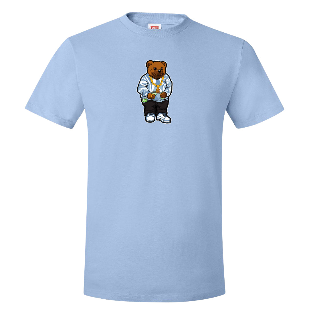 Ice Blue Low 1s T Shirt | Sweater Bear, Light Blue
