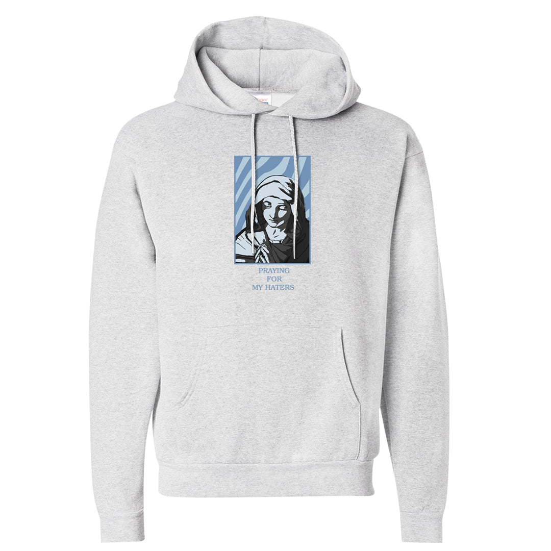 Ice Blue Low 1s Hoodie | God Told Me, Ash