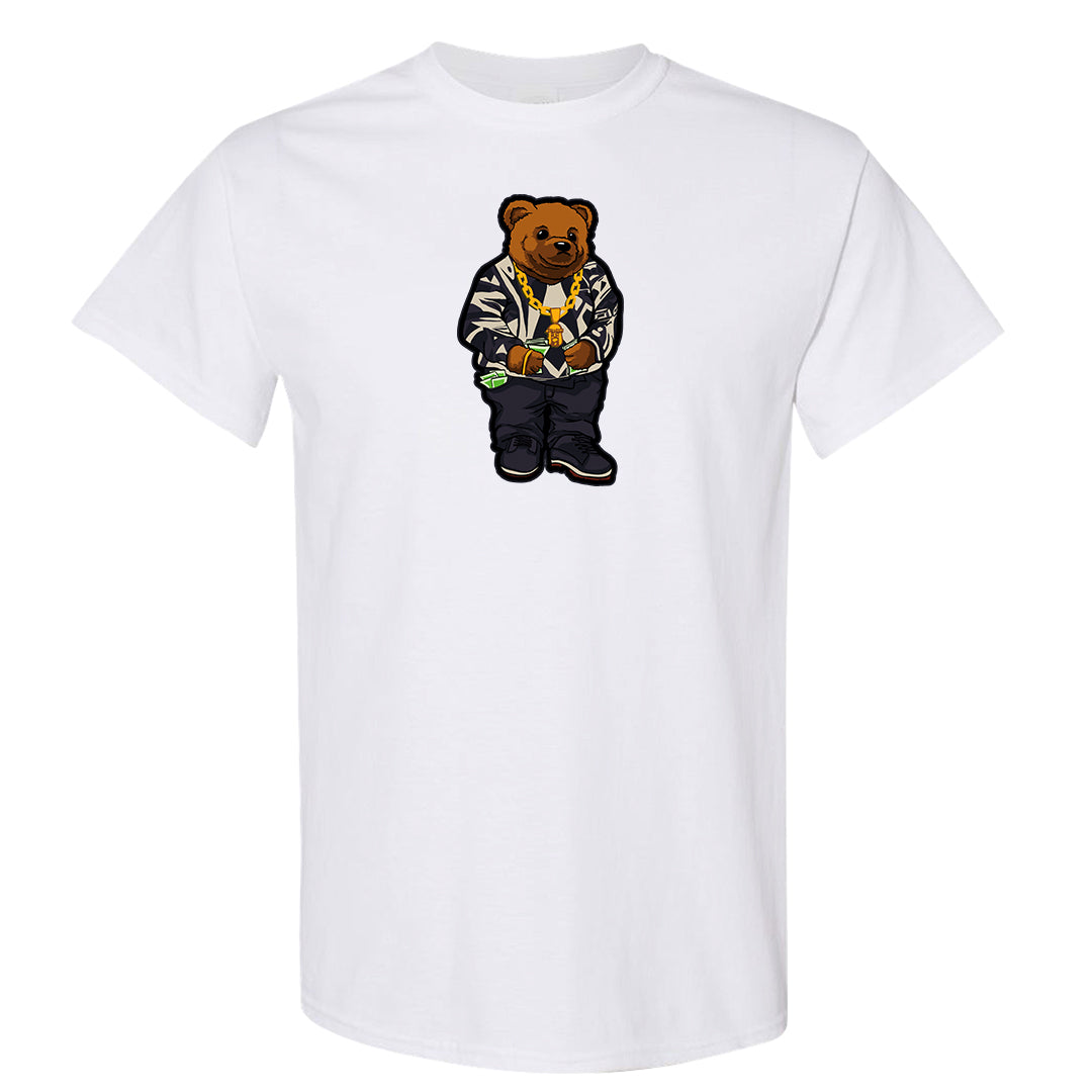 Navy Egg Shell Dark Gum Low 1s T Shirt | Sweater Bear, White