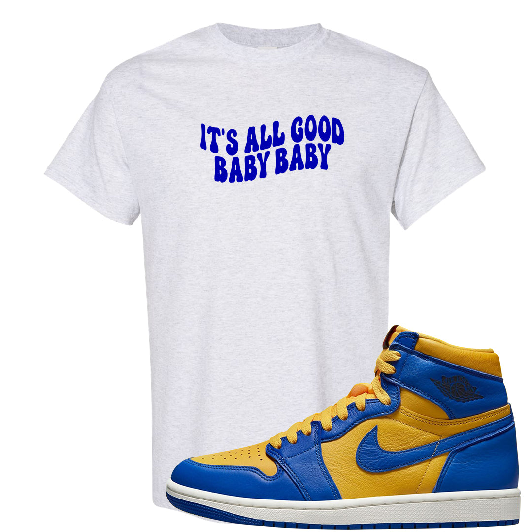 Laney 1s T Shirt | All Good Baby, Ash