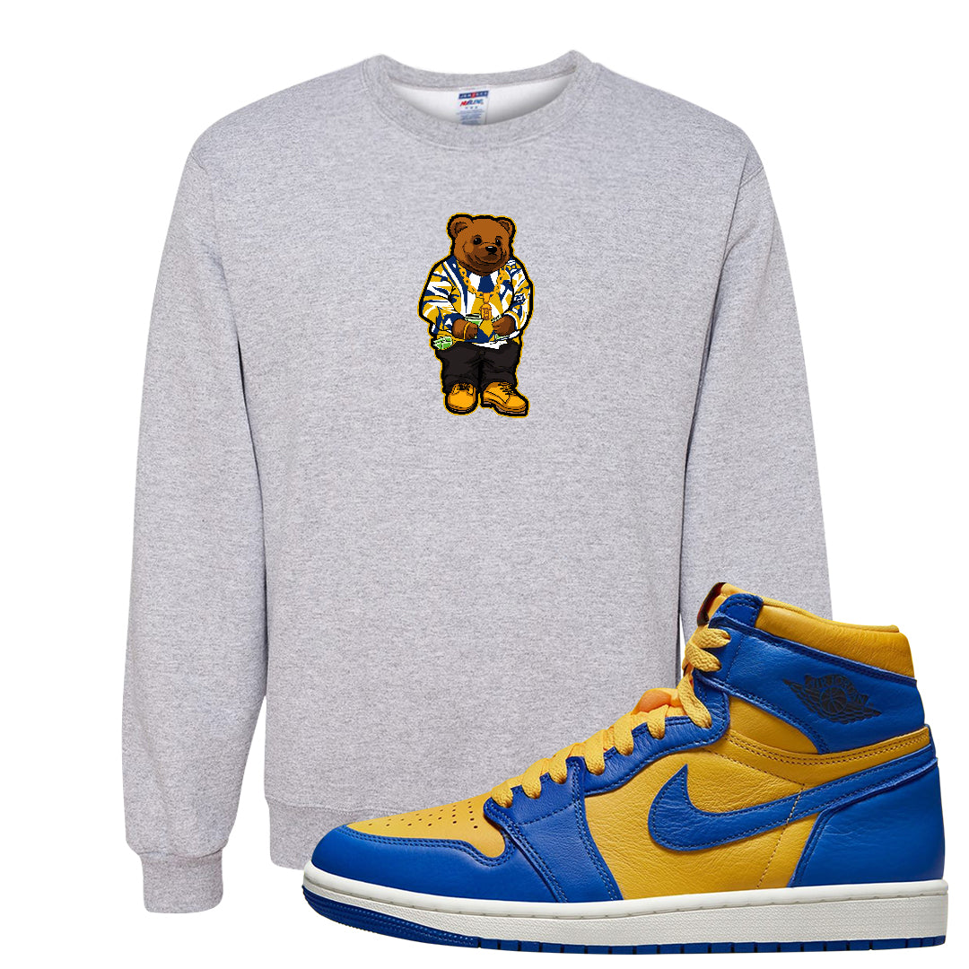 Laney 1s Crewneck Sweatshirt | Sweater Bear, Ash