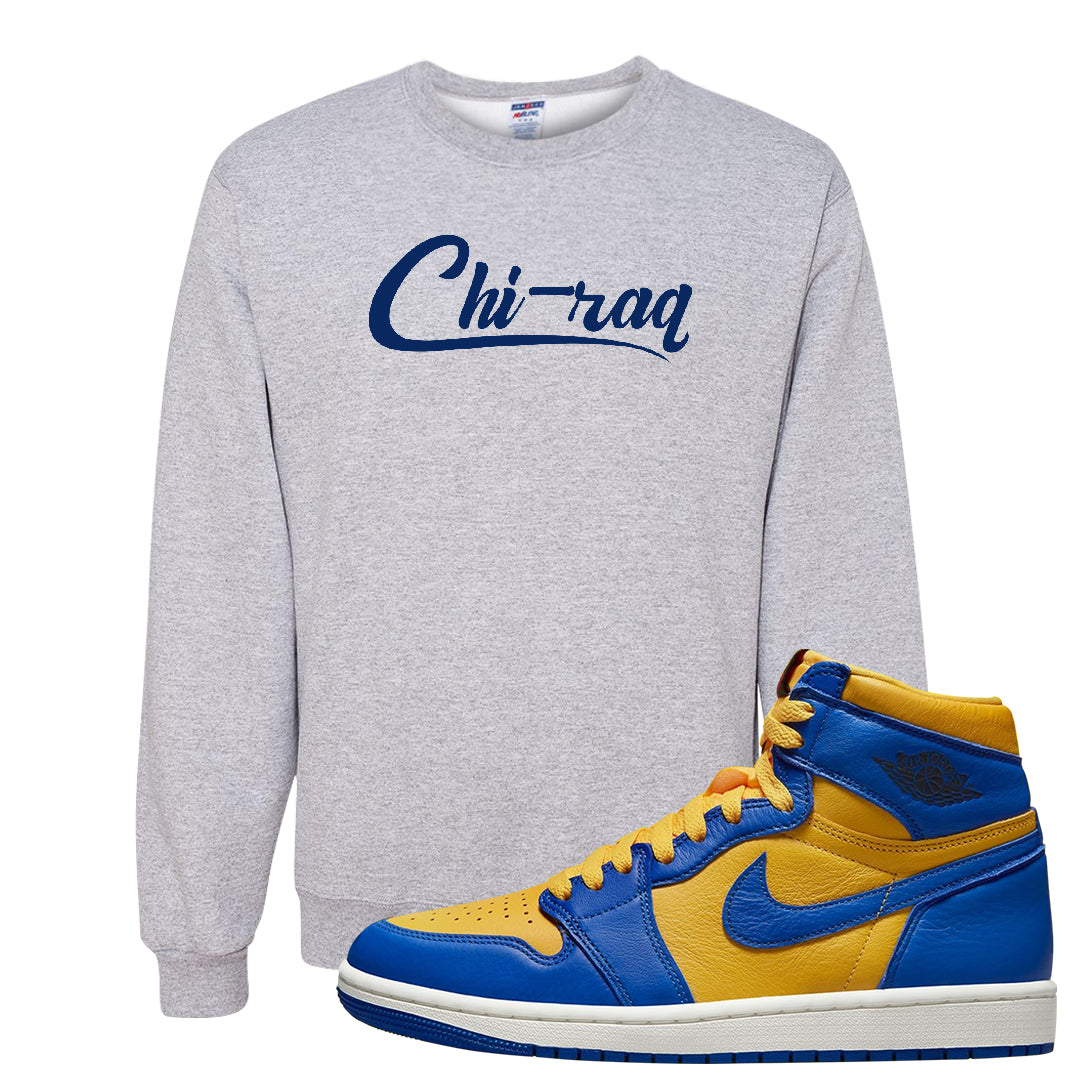 Laney 1s Crewneck Sweatshirt | Chiraq, Ash