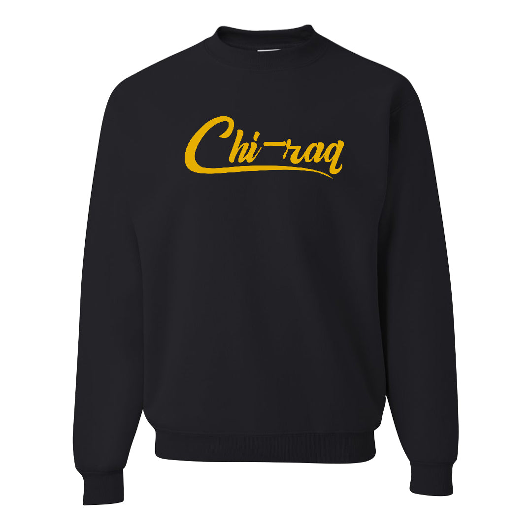 Laney 1s Crewneck Sweatshirt | Chiraq, Black