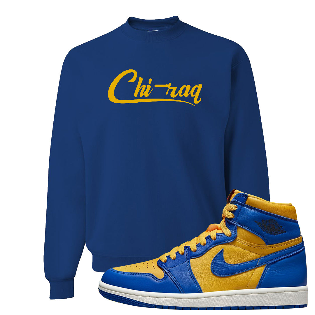 Laney 1s Crewneck Sweatshirt | Chiraq, Royal