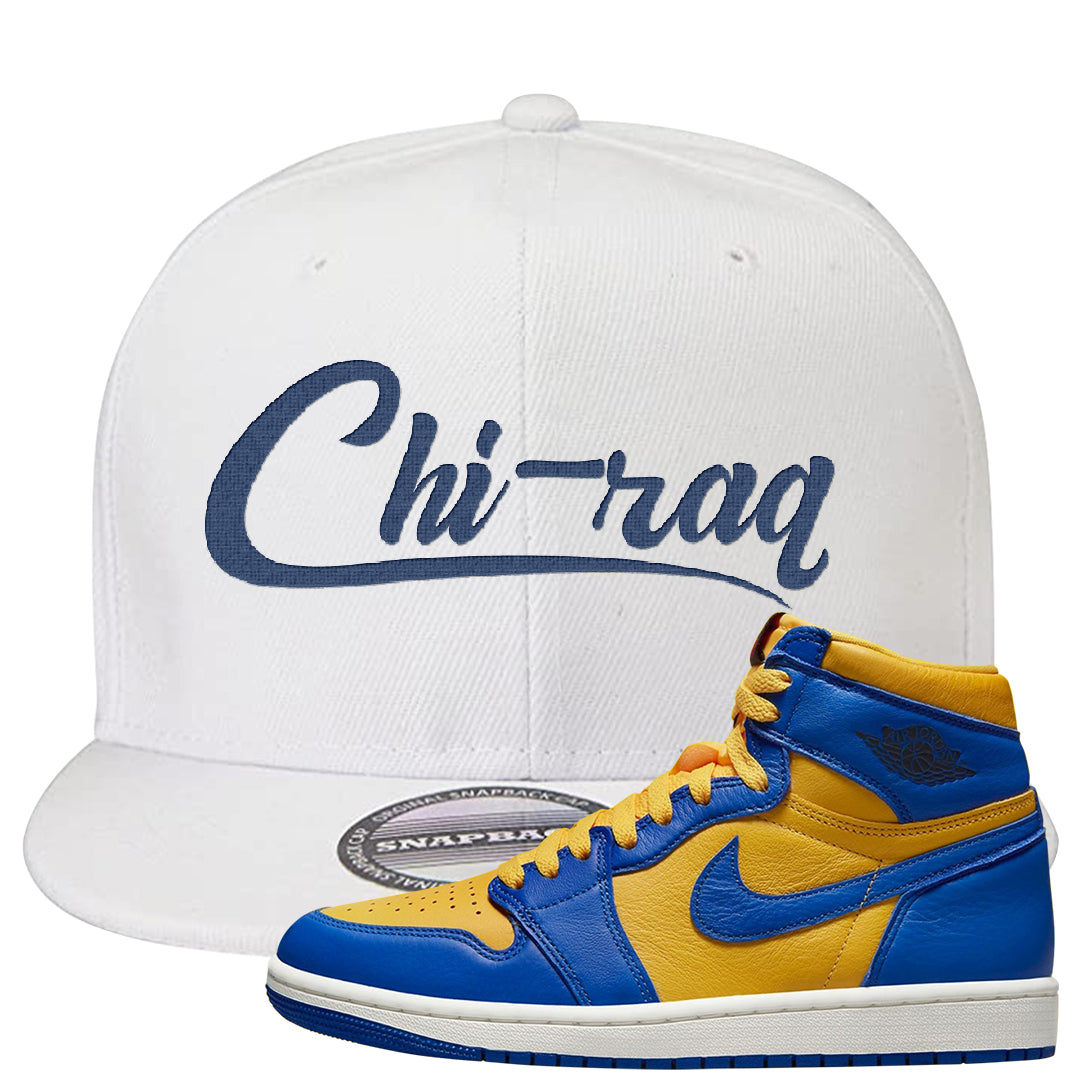 Laney 1s Snapback Hat | Chiraq, White