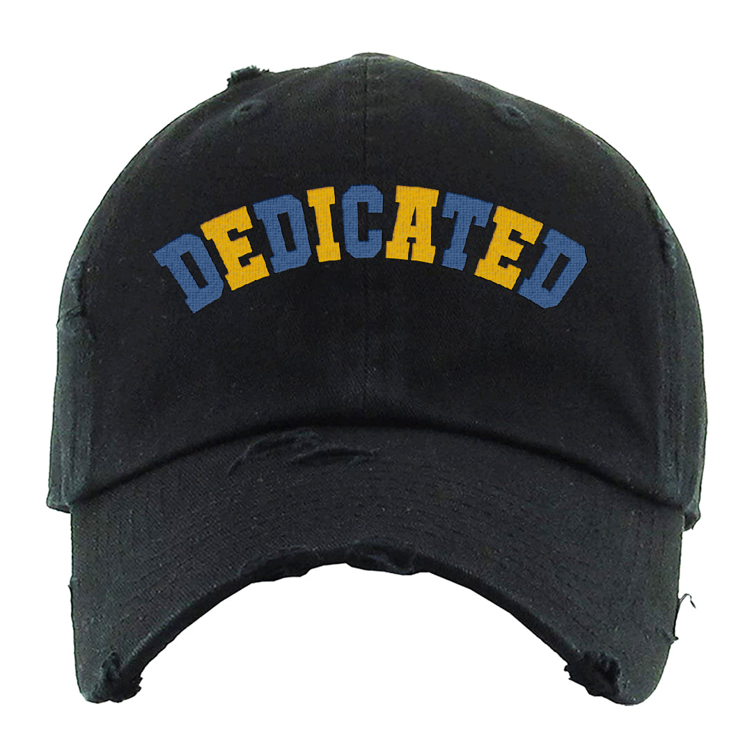 Laney 1s Distressed Dad Hat | Dedicated, Black